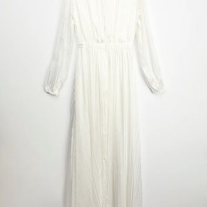 Lulus white maxi gown